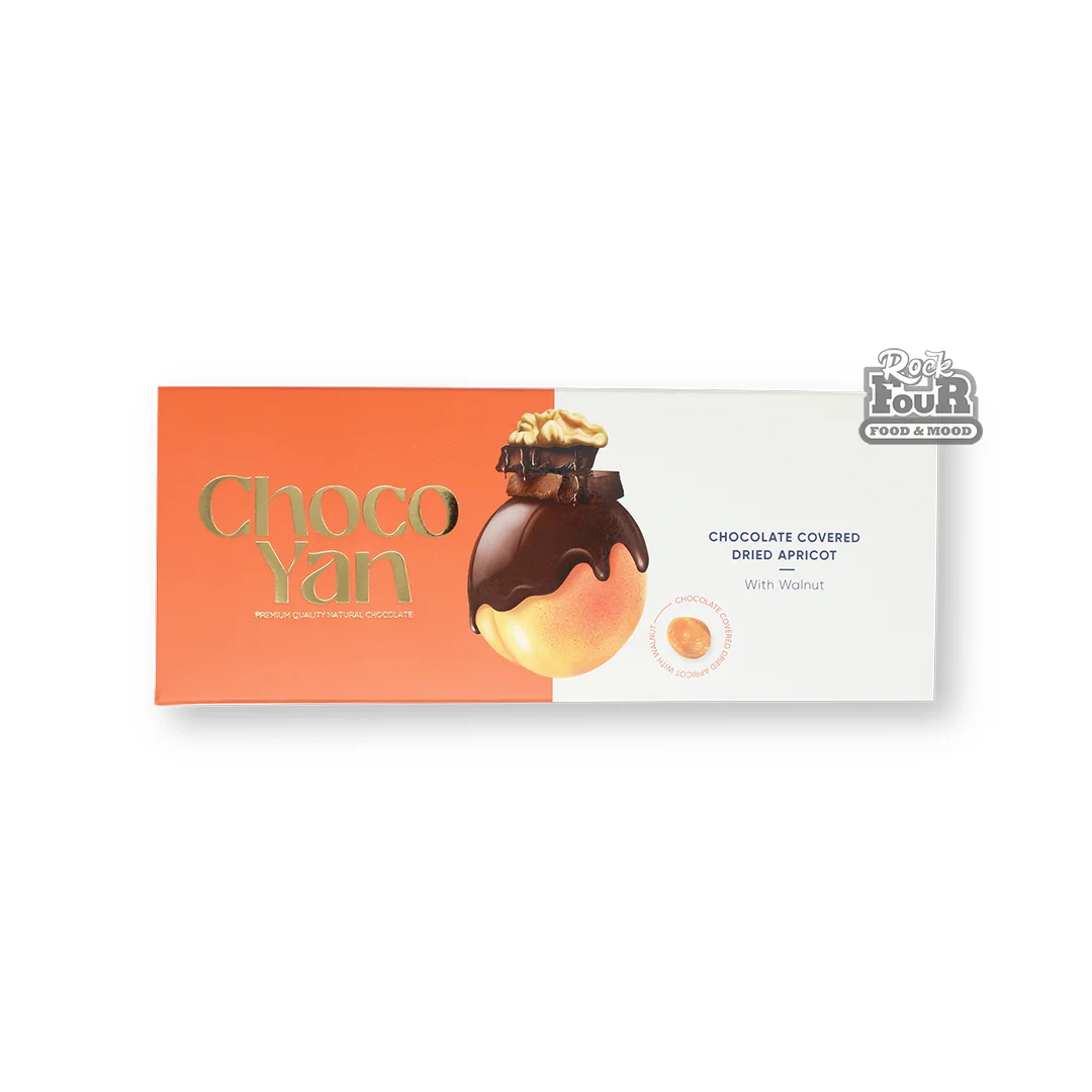 Շոկոլադապատ ծիրանաչիր «Choco Yan» ընկույզով 230գ
